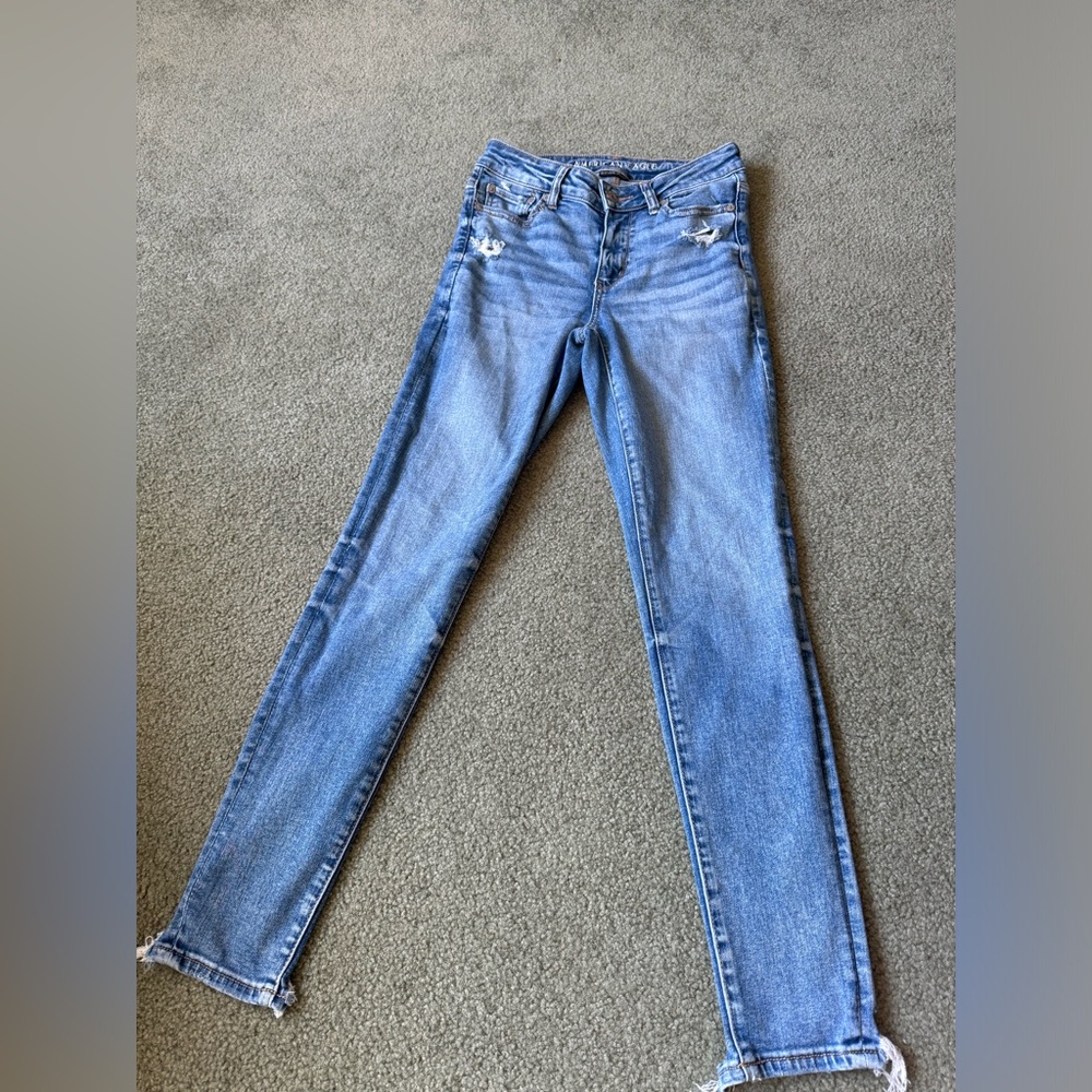 American eagle skinny jeans size 4